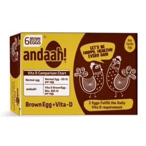 Buy Andaah Brown egg + Vita D Eggs Online