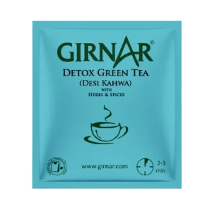 Girnar Detox Desi Kahwa Green Tea - 50 Tea-Bags - Image 2