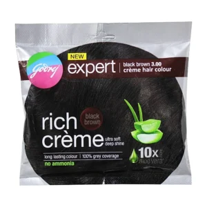 Godrej Expert Rich Creme Hair Colour 3 Black Brown - 20g