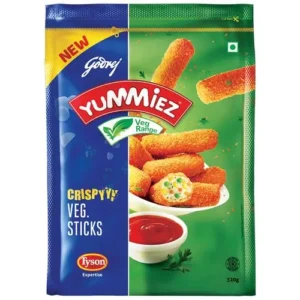 Godrej Yummiez Crispy Veg Sticks – 320g