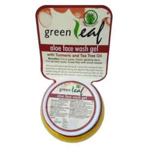 Green Leaf Aloe Face Wash Gel - 120g