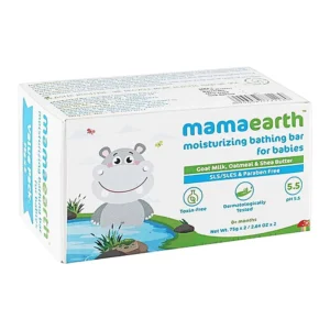 Mamaearth Moisturizing Bathing Bar For Babies - 2x75g