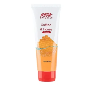 Nykaa Naturals Saffron & Honey Glowing Face Wash - 100ml