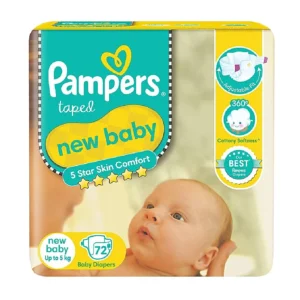 Pampers Active Baby - New Born 72U