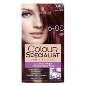 Schwarzkopf Color Specialist Hair Color 6.88 Rich Ruby - 165 ml