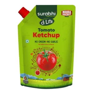 Surabhi D-Lite Tomato Ketchup No Onion No Garlic - 900 gms