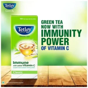 Buy Tetley Classic Immune Green Tea Online