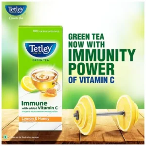 Buy Tetley Green Lemon Honey Tea Online