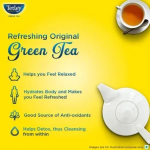 Buy Tetley Long Leaf Green Tea Powder Online